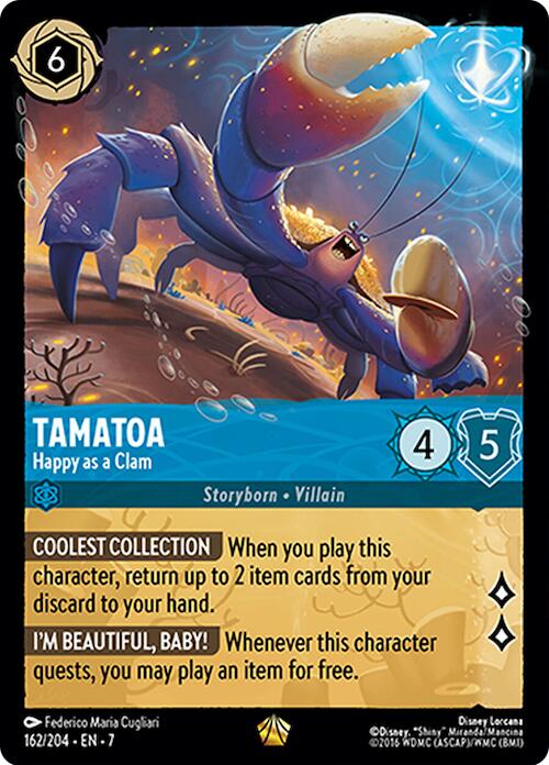 Image of Tamatoa - Happy as a Clam (162/204) [Archazia's Island]