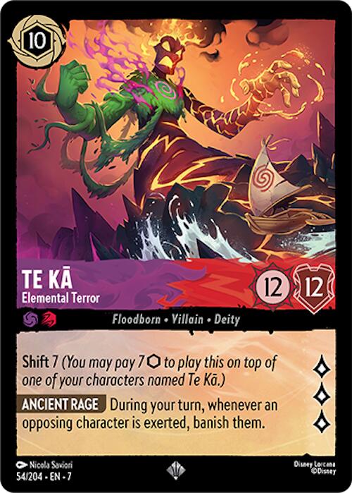Image of Te Ka - Elemental Terror (54/204) [Archazia's Island]