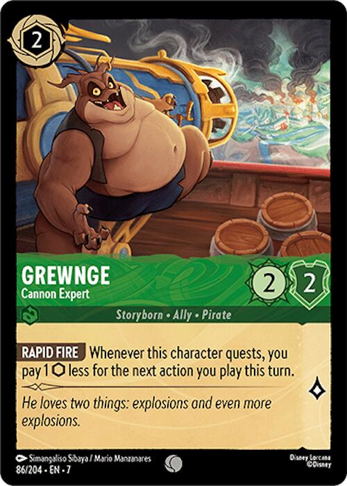 Image of Grewnge - Cannon Expert (86/204) [Archazia's Island]