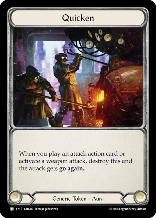 Image of Quicken [FAB282] (Promo)  Cold Foil
