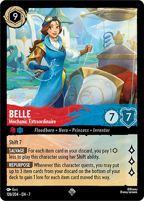 Image of Belle - Mechanic Extraordinaire (126/204) [Archazia's Island]