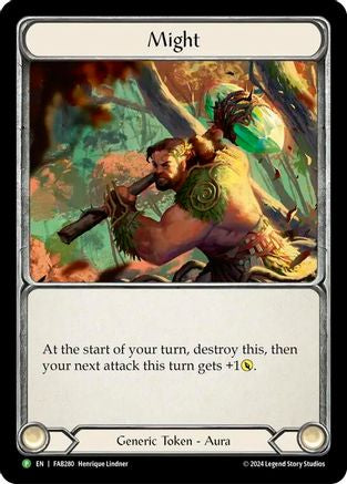 Image of Might [FAB280] (Promo)  Cold Foil