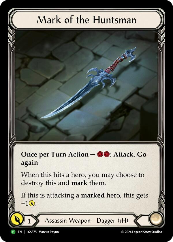 Image of Mark of the Huntsman [LGS375] (Promo)  Rainbow Foil