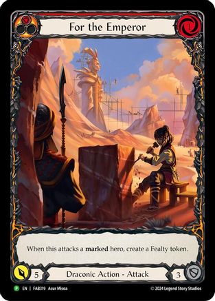 Image of For the Emperor [FAB319] (Promo)  Rainbow Foil