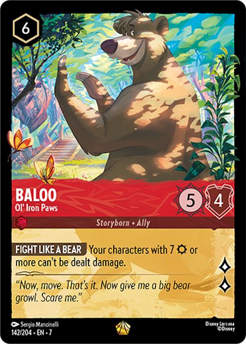Image of Baloo - Ol' Iron Paws (142/204) [Archazia's Island]