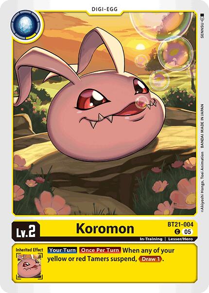 Image of Koromon [BT21-004] [World Convergence]