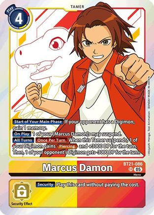 Image of Marcus Damon [BT21-086] [World Convergence]