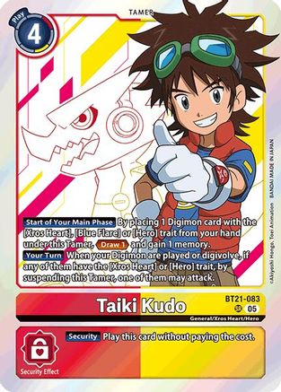 Image of Taiki Kudo [BT21-083] [World Convergence]
