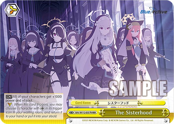 Image of The Sisterhood (BAV/W112-E037R RRR) [Blue Archive]
