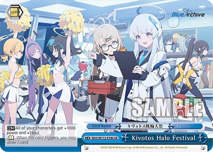 Image of Kivotos Halo Festival (BAV/W112-E140 CR) [Blue Archive]