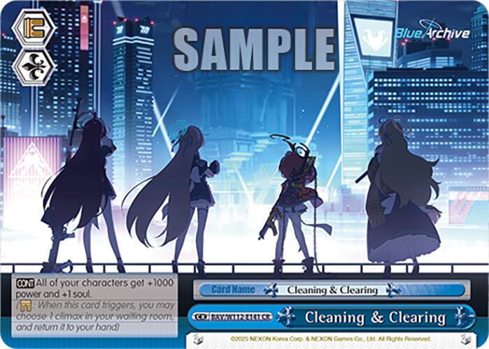 Image of Cleaning & Clearing (BAV/W112-E141 CR) [Blue Archive]
