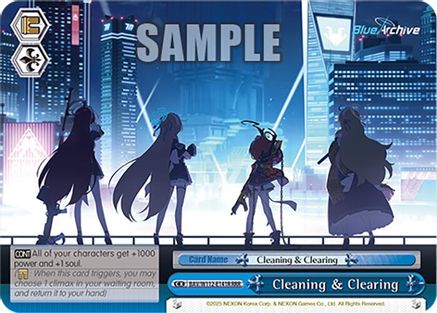 Image of Cleaning & Clearing (BAV/W112-E141R RRR) [Blue Archive]
