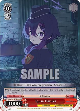 Image of Igusa Haruka (BAV/W112-TE01RRR RRR) [Blue Archive]
