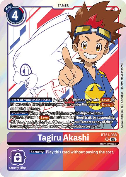 Image of Tagiru Akashi [BT21-088] [World Convergence]