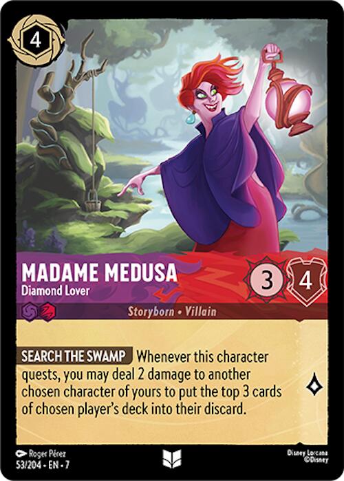 Image of Madame Medusa - Diamond Lover (53/204) [Archazia's Island]