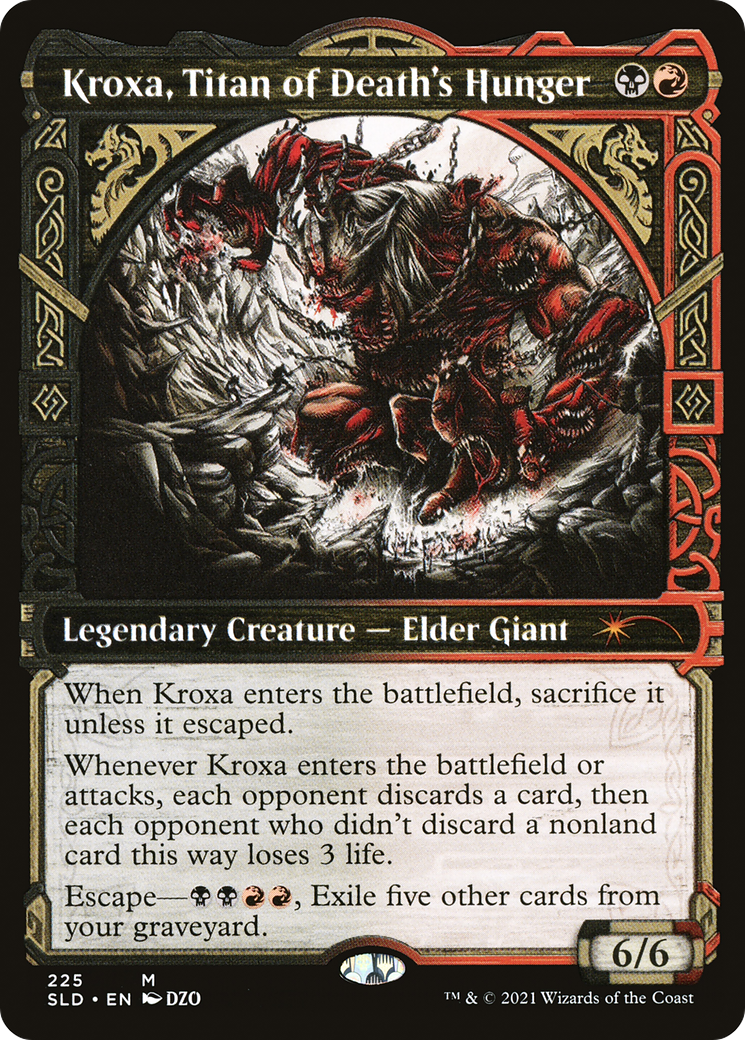 Image of Kroxa, Titan of Death's Hunger [Secret Lair Drop Series]
