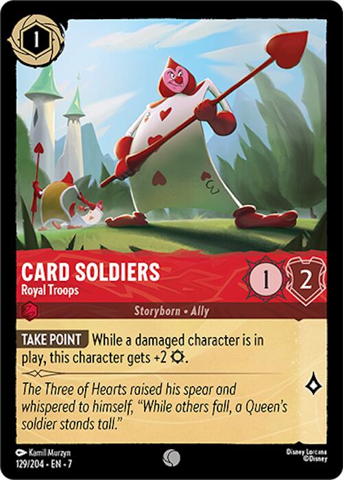 Image of Card Soldiers - Royal Troops (129/204) [Archazia's Island]