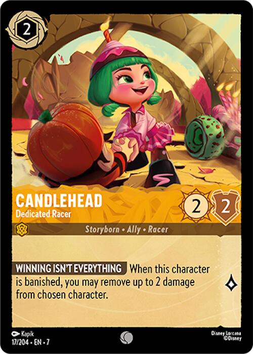Image of Candlehead - Dedicated Racer (17/204) [Archazia's Island]