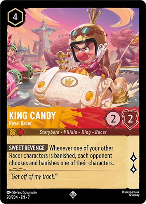 Image of King Candy - Royal Racer (20/204) [Archazia's Island]