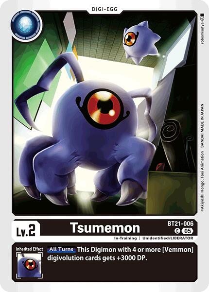 Image of Tsumemon [BT21-006] [World Convergence]
