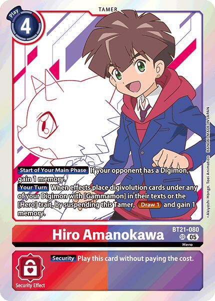 Image of Hiro Amanokawa [BT21-080] [World Convergence]