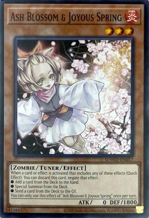 Image of Ash Blossom & Joyous Spring (Unlimited Misprint) [SDWD-EN017] Common