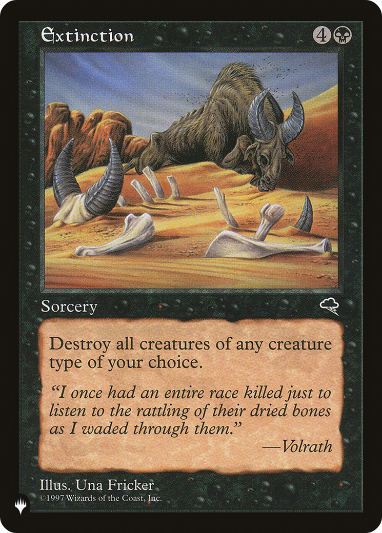 Image of Extinction [The List]