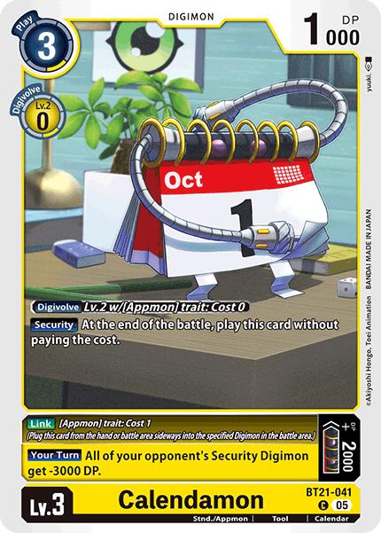 Image of Calendamon [BT21-041] [World Convergence]