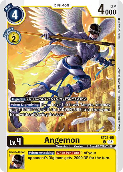 Image of Angemon [ST21-05] [Starter Deck: Hero of Hope]