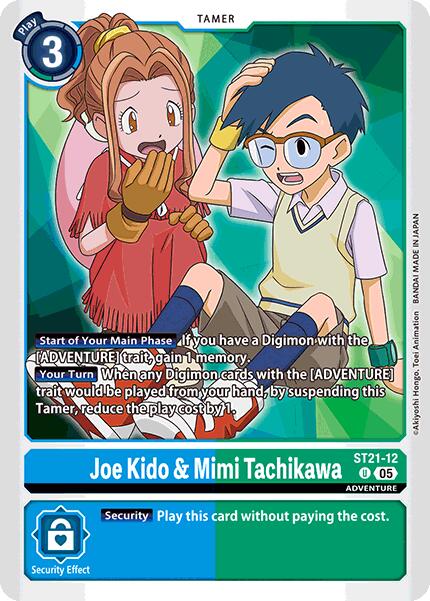 Image of Joe Kido & Mimi Tachikawa [ST21-12] [Starter Deck: Hero of Hope]