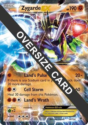 Image of Zygarde EX 054/124  - Holofoil Jumbo Cards - Promo