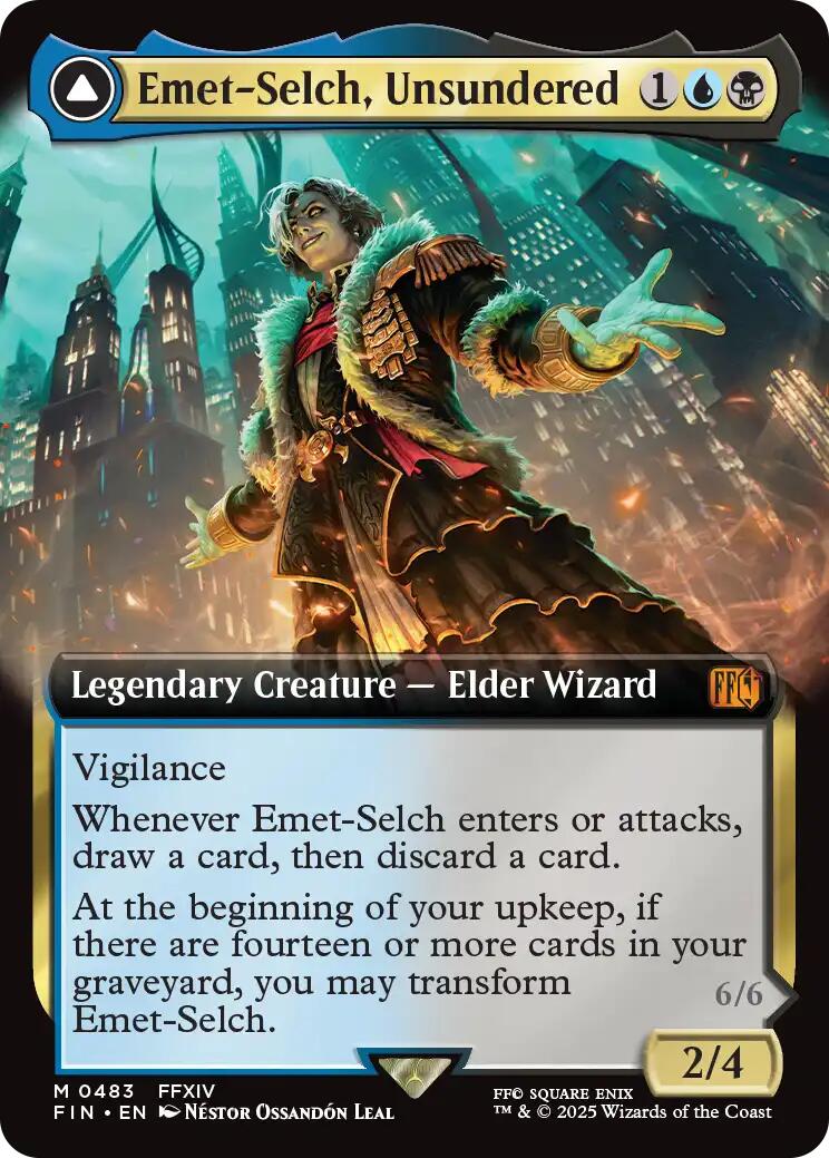 Image of Emet-Selch, Unsundered // Hades, Sorcerer of Eld (Extended Art) [FINAL FANTASY]