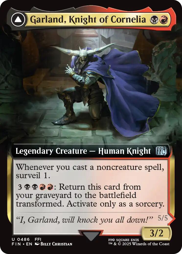 Image of Garland, Knight of Cornelia // Chaos, the Endless (Extended Art) [FINAL FANTASY]