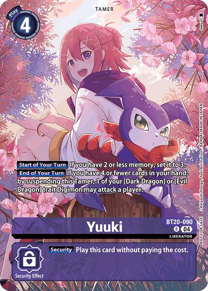 Image of Yuuki [BT20-090] (Special Booster Ver.2.5 Celebration Event) [Release Special Booster Ver.2.5 Promos]