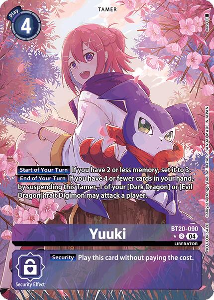 Image of Yuuki [BT20-090] (Special Booster Ver.2.5 Celebration Event -Winner-) [Release Special Booster Ver.2.5 Promos]