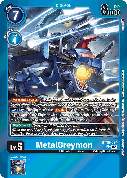 Image of MetalGreymon [BT10-024] (Special Event Pack 2025) [Xros Encounter Promos]