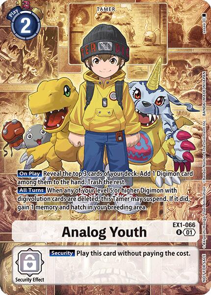 Image of Analog Youth [EX1-066] (Special Event Pack 2025) [Classic Collection Promos]