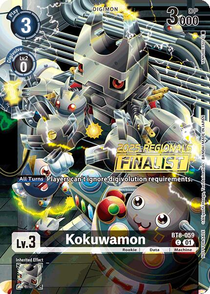 Image of Kokuwamon [BT8-059] (2025 Regionals Finalist) [New Awakening Promos]