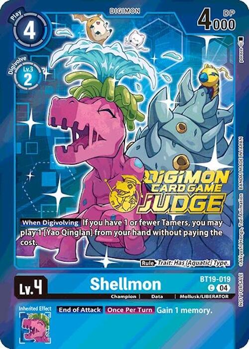 Image of Shellmon [BT19-019] (Judge Pack 2025 Wave 1) [Release Special Booster Ver.2.0]