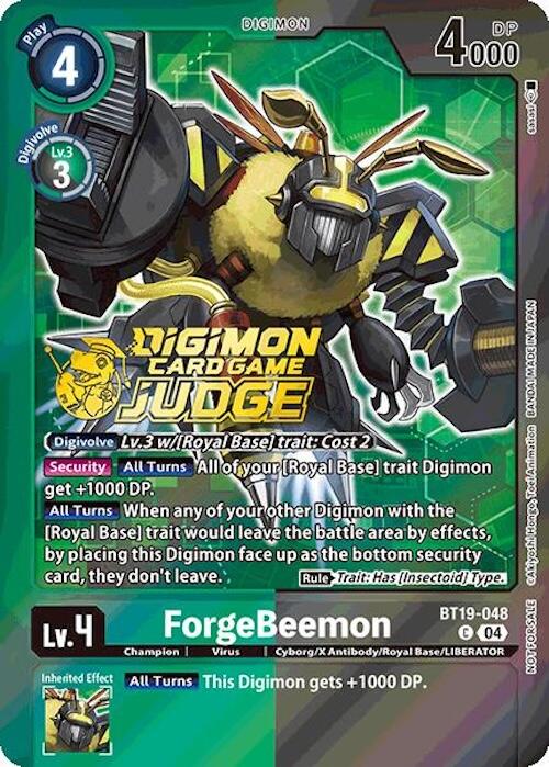 Image of ForgeBeemon [BT19-048] (Judge Pack 2025 Wave 1) [Release Special Booster Ver.2.0]