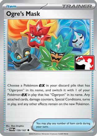 Image of Ogre's Mask (159/167) [Prize Pack Series Six]