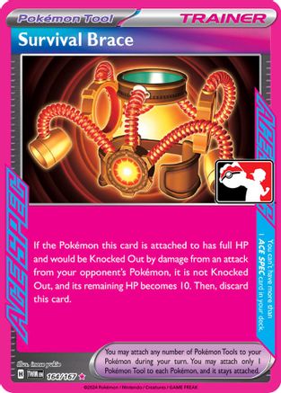 Image of Survival Brace (164/167) [Prize Pack Series Six]