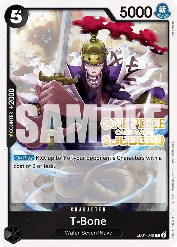 Image of T-Bone (Judge Pack Vol. 5) [One Piece Promotion Cards]