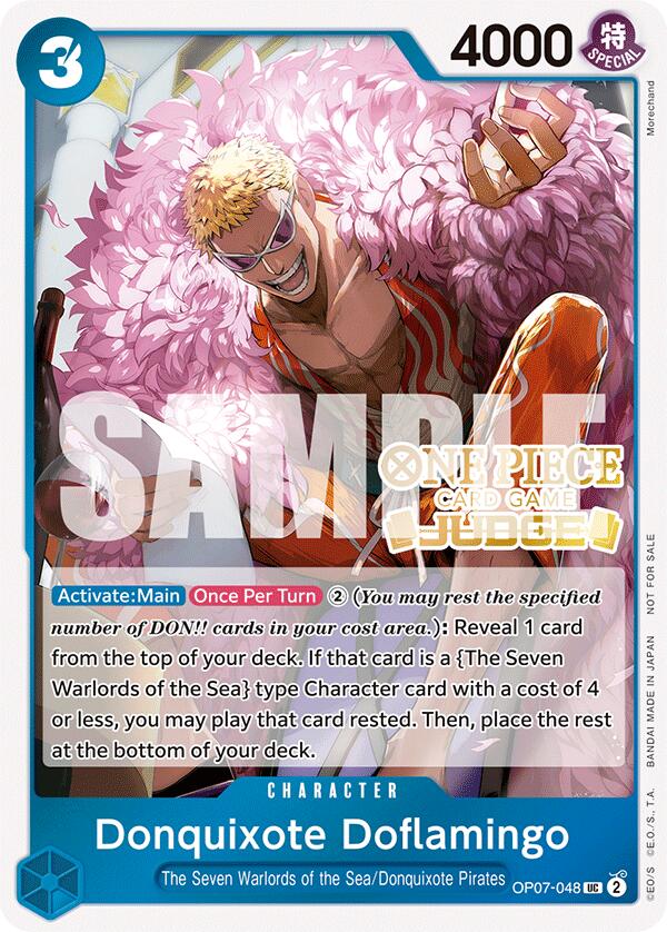 Image of Donquixote Doflamingo (Judge Pack Vol. 5) [One Piece Promotion Cards]