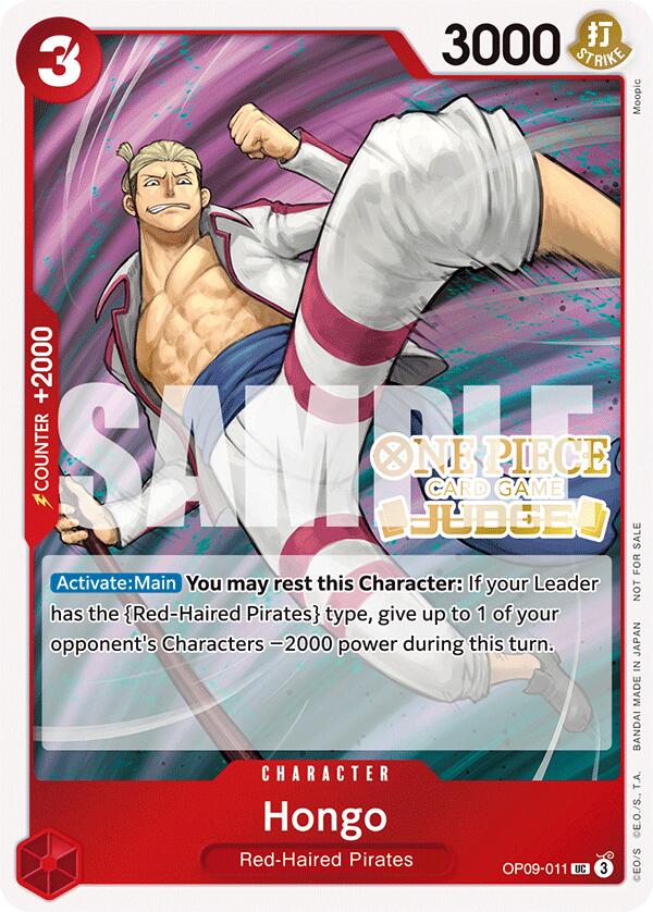 Image of Hongo (Judge Pack Vol. 5) [One Piece Promotion Cards]