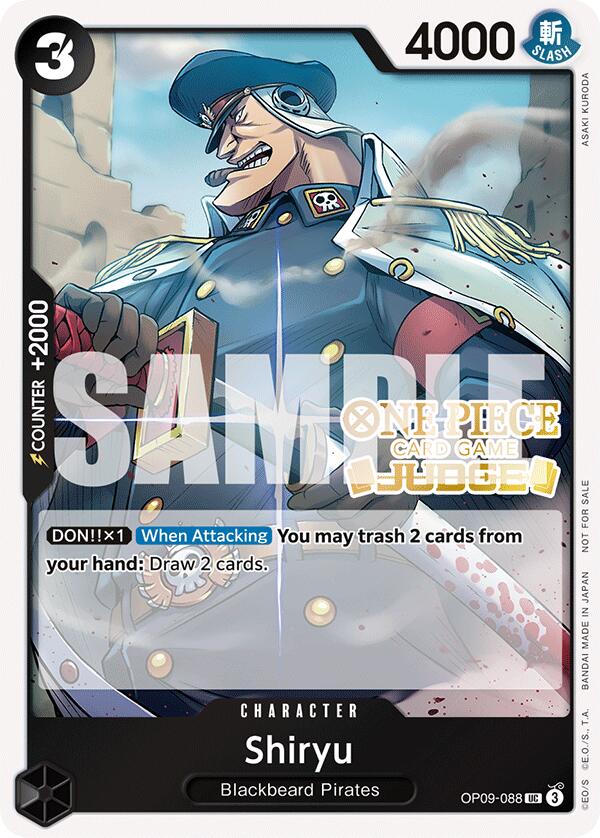 Image of Shiryu (Judge Pack Vol. 5) [One Piece Promotion Cards]