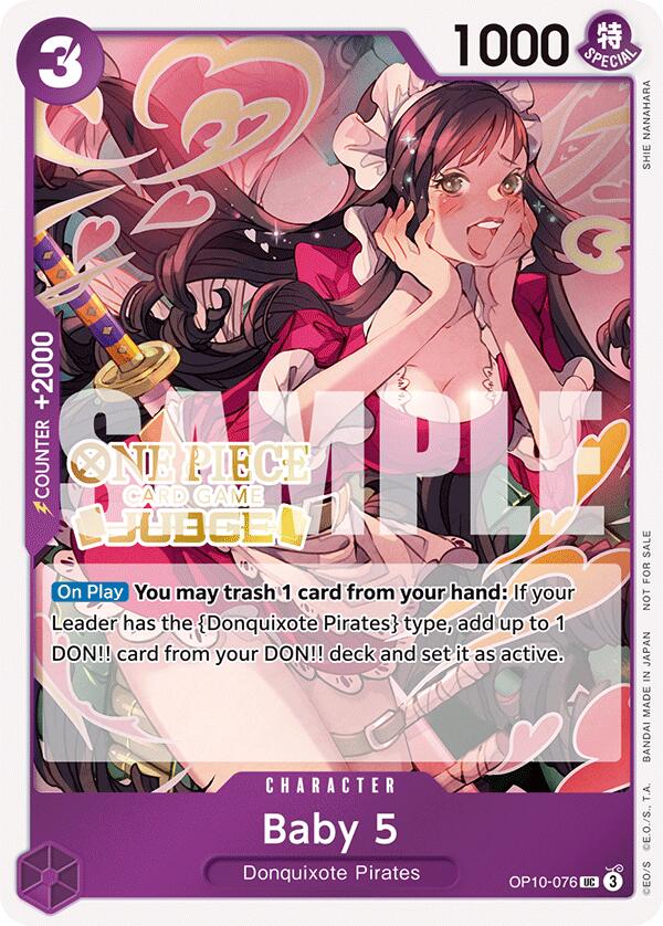 Image of Baby 5 (Judge Pack Vol. 5) [One Piece Promotion Cards]