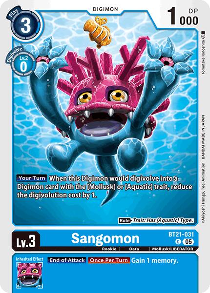 Image of Sangomon [BT21-031] [World Convergence]