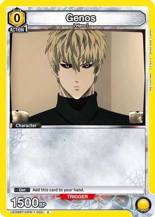 Image of Genos (005) (UE06BT/OPM-1-005) - UE06BT One Punch Man