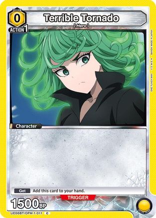 Image of Terrible Tornado (011) (UE06BT/OPM-1-011) - UE06BT One Punch Man